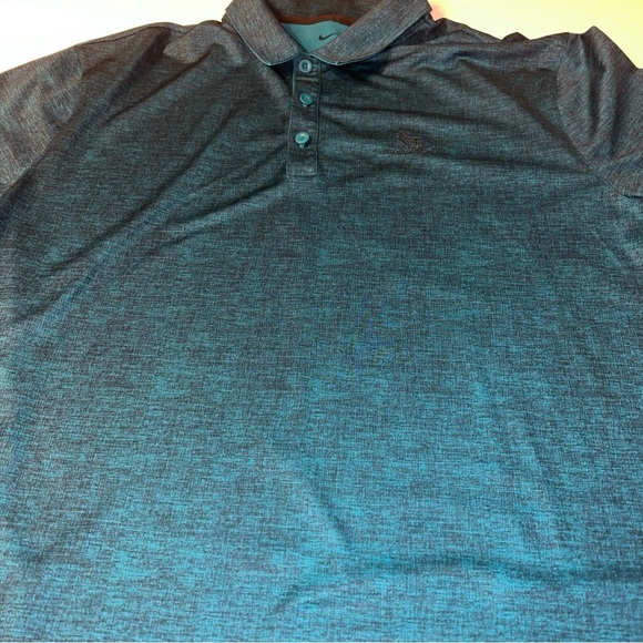 Nike Men's Green Polo Shirt Short Sleeve Shirt Size XL 🔥🔥 (K) - Picture 2 of 6